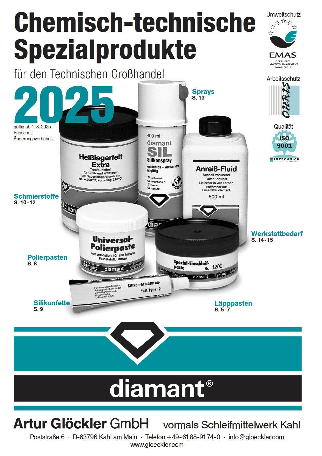 Gloeckler Katalog diamant - deutschsprachig